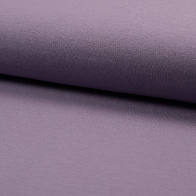 Coupon 3m Tissu Jersey Coton Bio Lilas