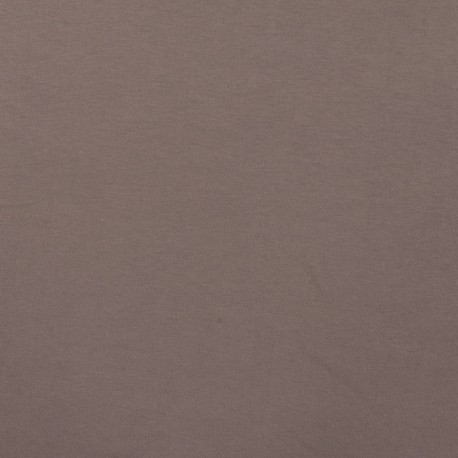 Coupon 3m Tissu Jersey Coton Bio Taupe Gris