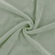 Coupon 3m Tissu Jersey Velours Nicky Uni Céladon