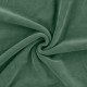 Coupon 3m Tissu Jersey Velours Nicky Uni Vert