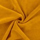 Coupon 3m Tissu Jersey Velours Nicky Uni Ocre 