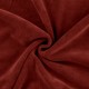 Coupon 3m Tissu Jersey Velours Nicky Uni Terracotta