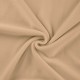 Coupon 3m Tissu Jersey Velours Nicky Uni Champagne