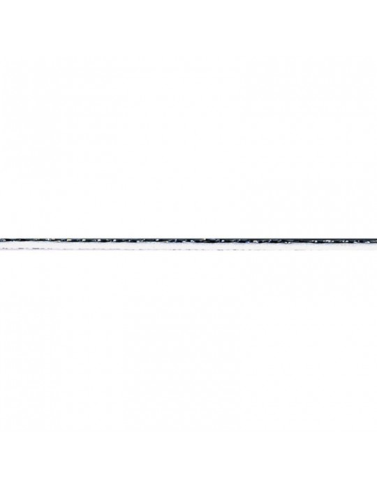cordon queue de rat lurex 2 mm blanc