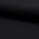 Coupon 3m Tissu Jersey Piqué Uni Noir