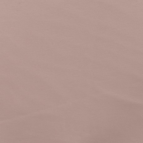 Coupon 3m Tissu Sweat Sylvino Brossé Vieux Rose 