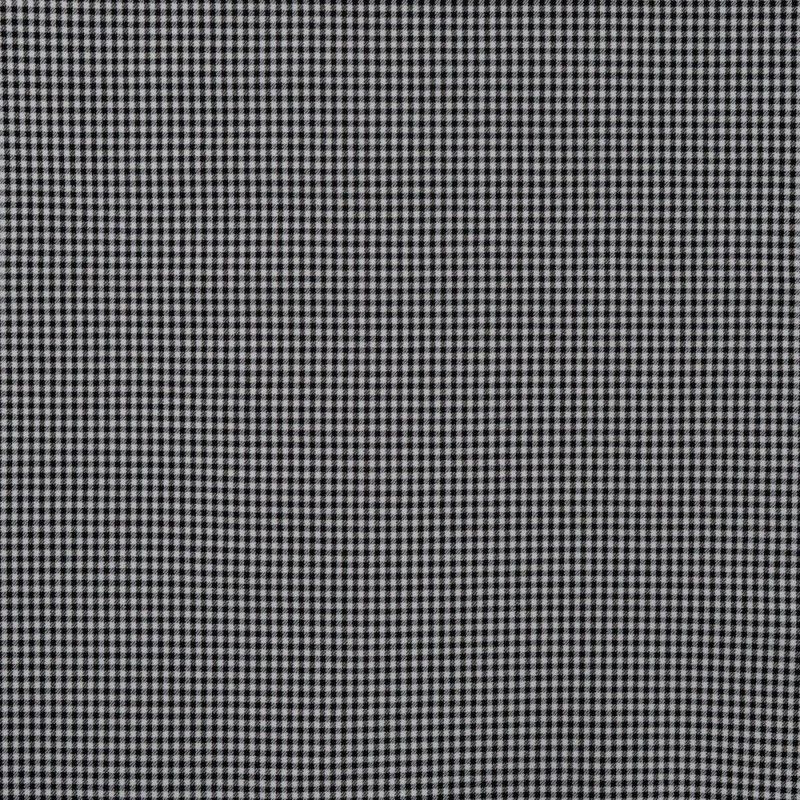 Coupon 3m Tissu Bengaline Stretch Fetine Noir 