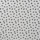 Coupon 3m Tissu Jersey Coton Butterflies Ecru