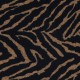 Coupon 3m Tissu Jersey Imprimé Zèbre Fond Camel