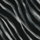 Coupon 3m Tissu Jersey Imprimé Zèbre Gris 