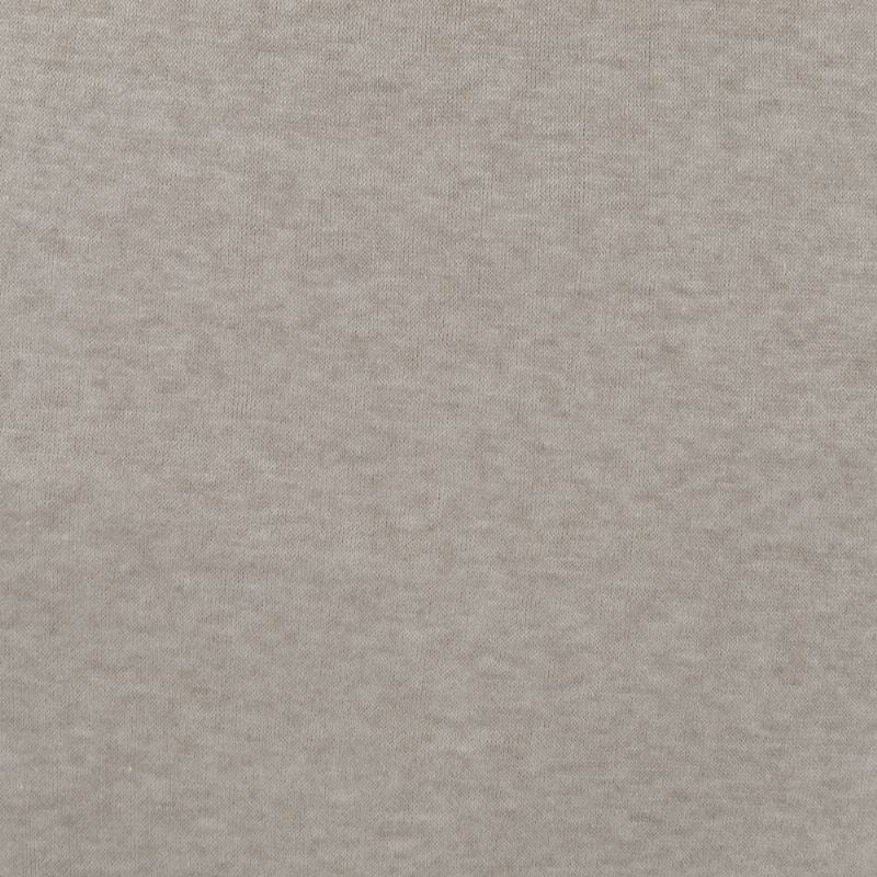 Coupon 3m Tissu Jersey Tricot Rayonne Sable Chiné