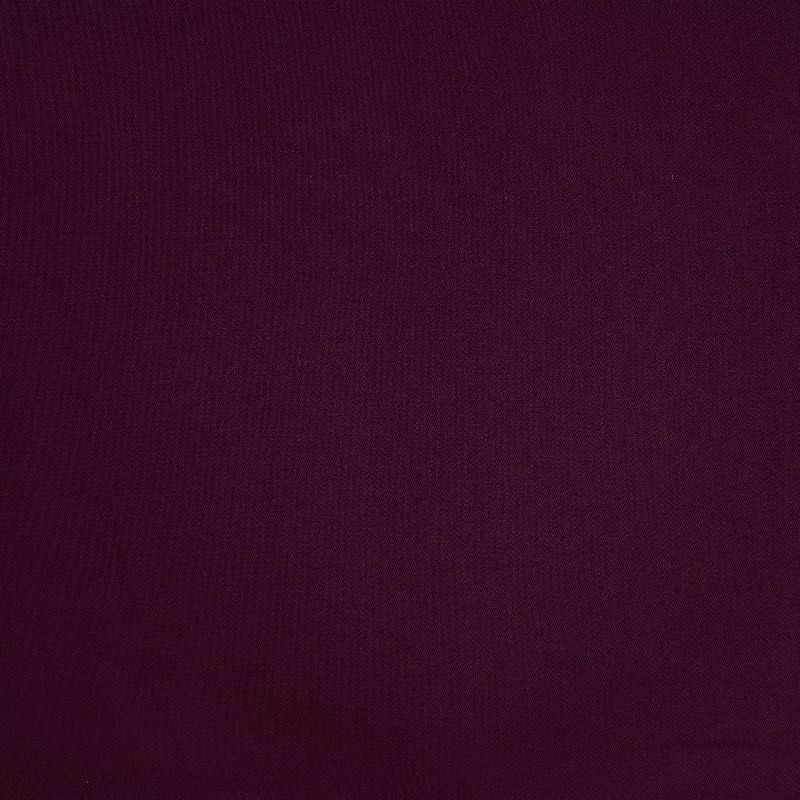 Coupon 3m Tissu Jersey de Viscose Piqué Bordeaux