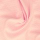 Coupon 3m Tissu Jersey Ajouré Rose
