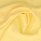 Coupon 3m Tissu Jersey Ajouré Jaune 