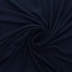 Coupon 3m Tissu Jersey Côtelé Uni Bleu Marine