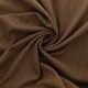 Coupon 3m Tissu Jersey Lainage Motif Chevrons Chocolat