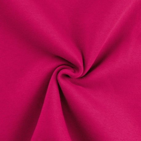 Coupon 3m Tissu Jogging Lourd Fuchsia 