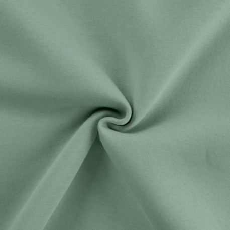 Coupon 3m Tissu Jogging Lourd Celadon 