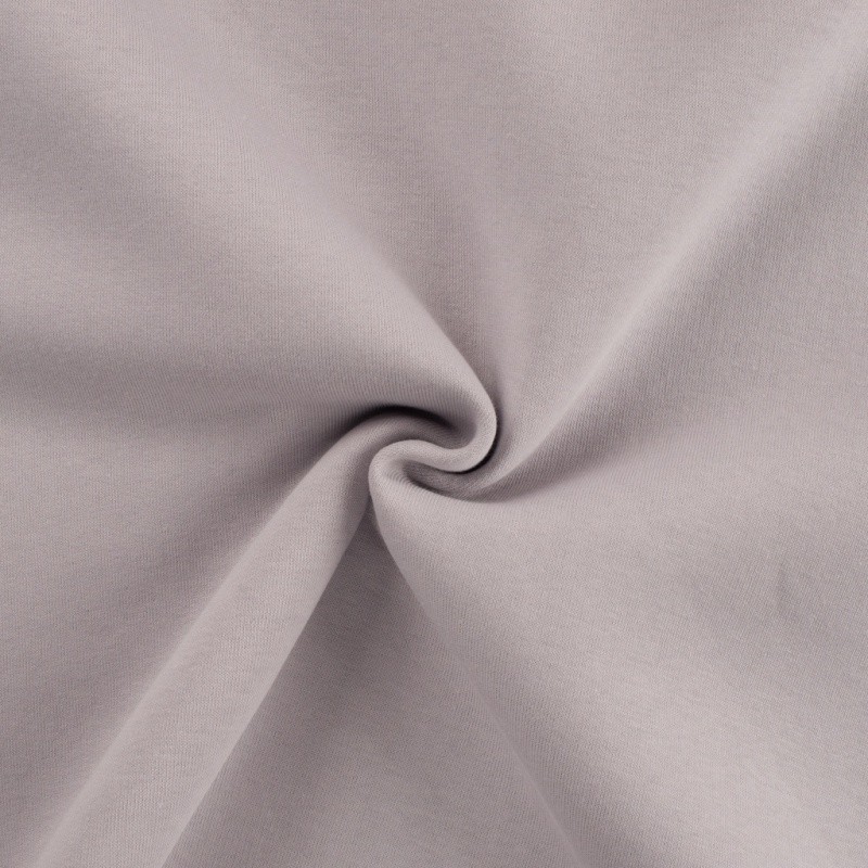Coupon 3m Tissu Jogging Lourd Gris Perle 