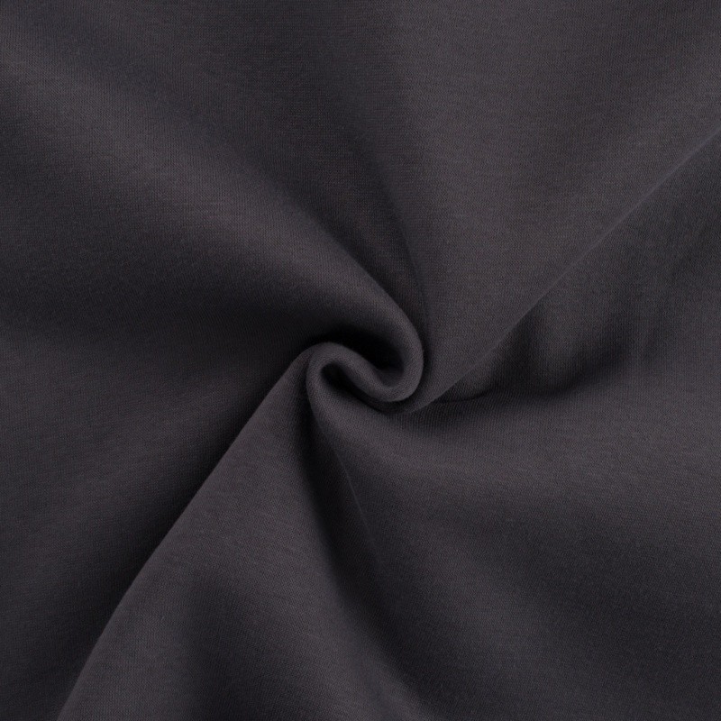 Coupon 3m Tissu Jogging Lourd Anthracite