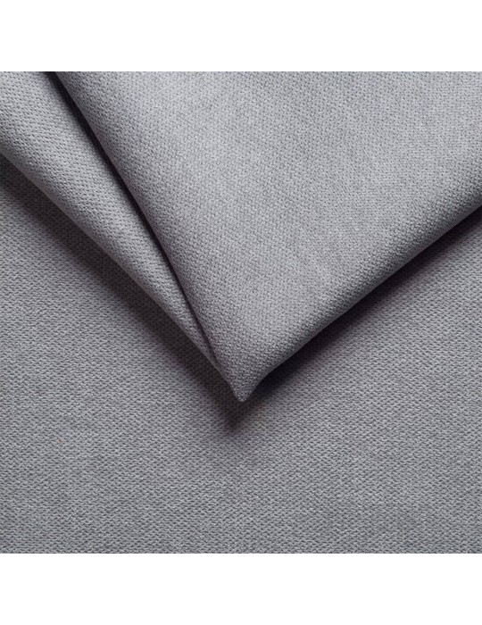 Tissu d'ameublement antitaches gris