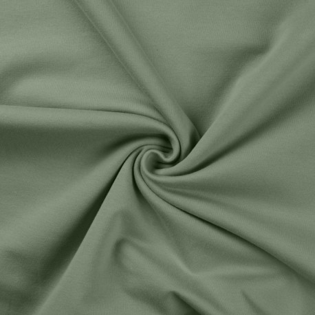 Coupon 3m Tissu Jogging Celadon 