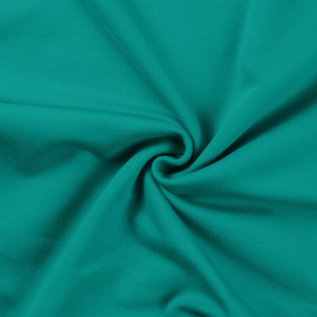 Coupon 3m Tissu Jogging Emeraude 