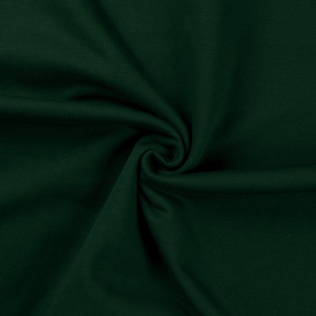 Coupon 3m Tissu Jogging Vert Bouteille