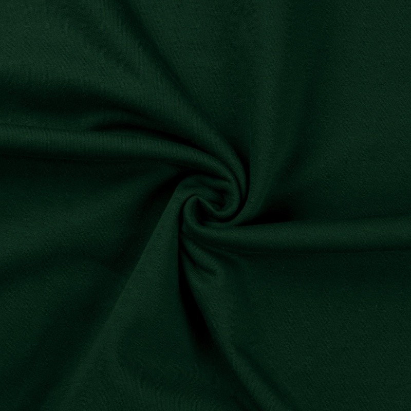 Coupon 3m Tissu Jogging Vert Bouteille