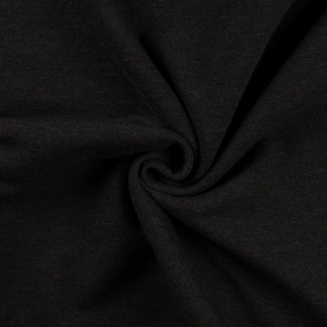Coupon 3m Tissu Jogging Anthracite