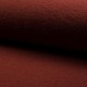 Coupon 3m Tissu Laine Bouillie Uni Terracotta 