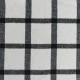 Coupon 3m Tissu Lainage Turnberry Noir Et Blanc
