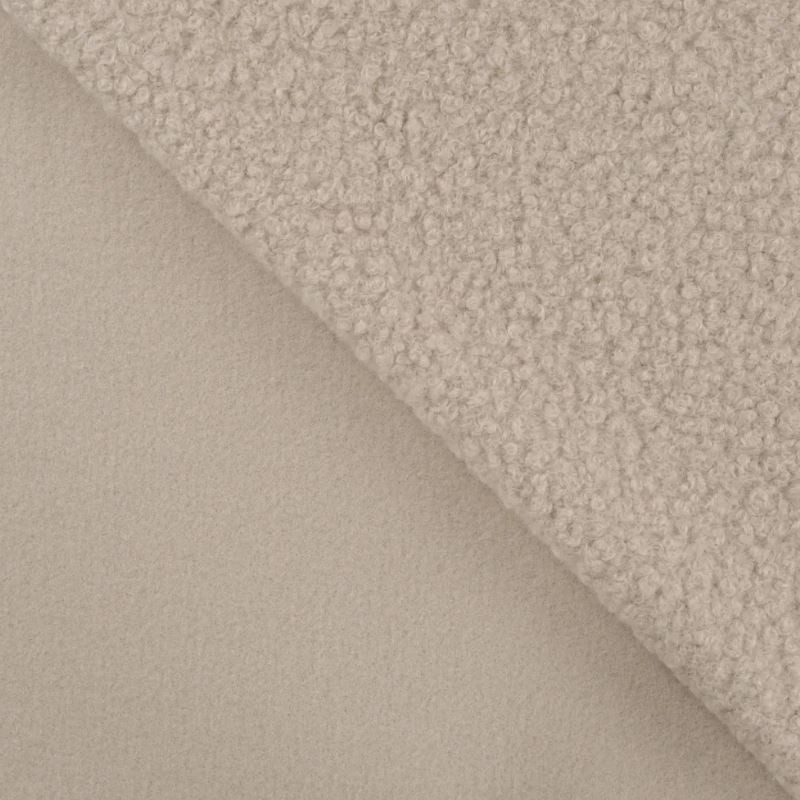 Coupon 3m Tissu Boucle Maxi Sable