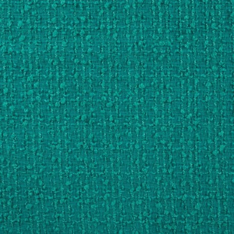 Coupon 3m Tissu Boucle Tailleur Jenna Emeraude