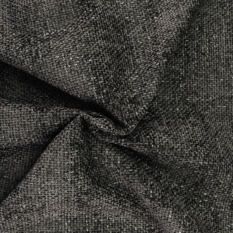 Coupon 3m Tissu Cannage Aspect Laineux Anthracite