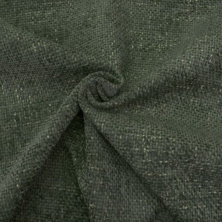 Coupon 3m Tissu Cannage Aspect Laineux Sapin