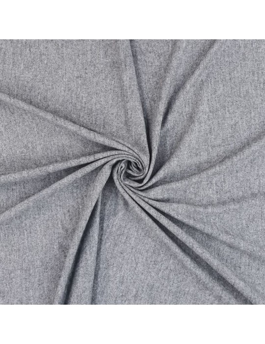 Tissu lainage gris