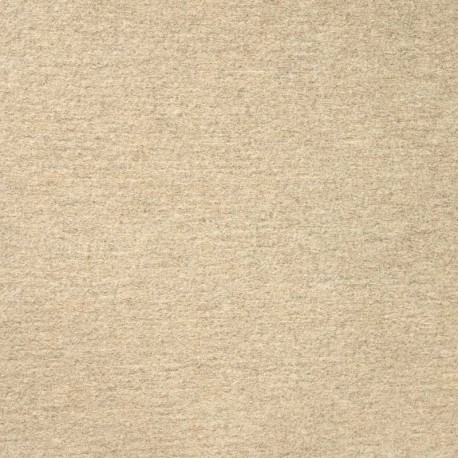 Coupon 3m Tissu Laine Bouillie Sable 