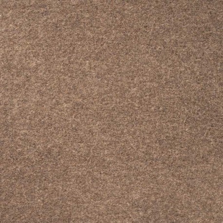 Coupon 3m Tissu Laine Bouillie Taupe
