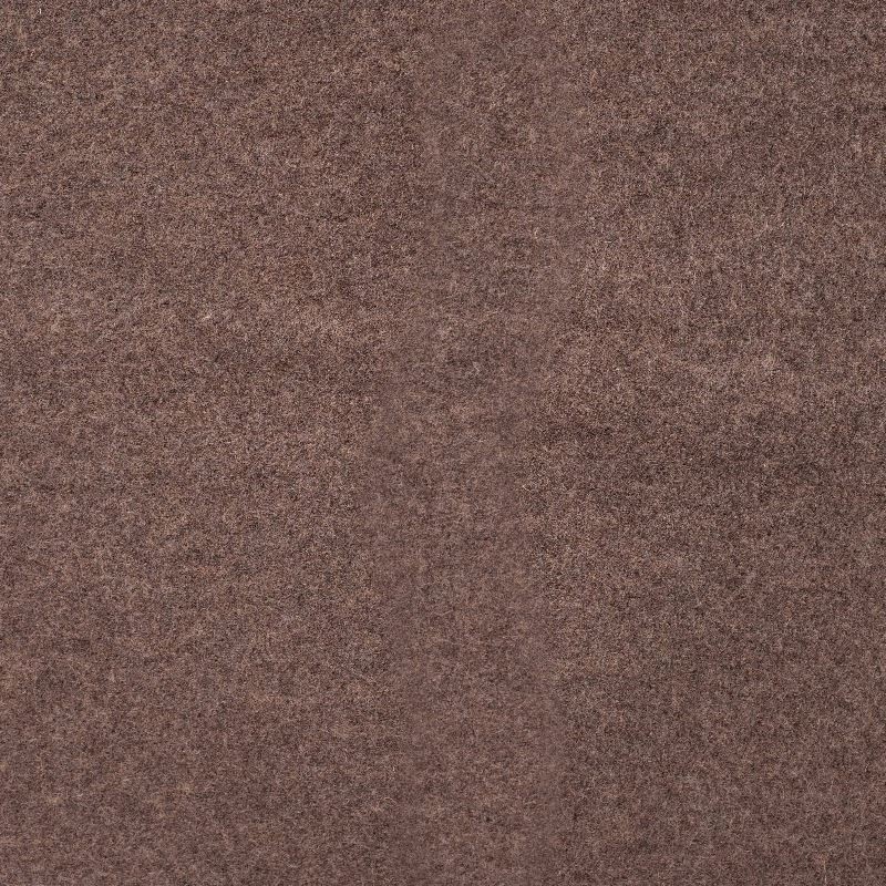 Coupon 3m Tissu Laine Bouillie Chinée Marron