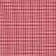 Coupon 3m Tissu Petit Vichy 2mm Rouge 