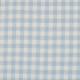 Coupon 3m Tissu Grand Vichy 10mm Bleu Clair