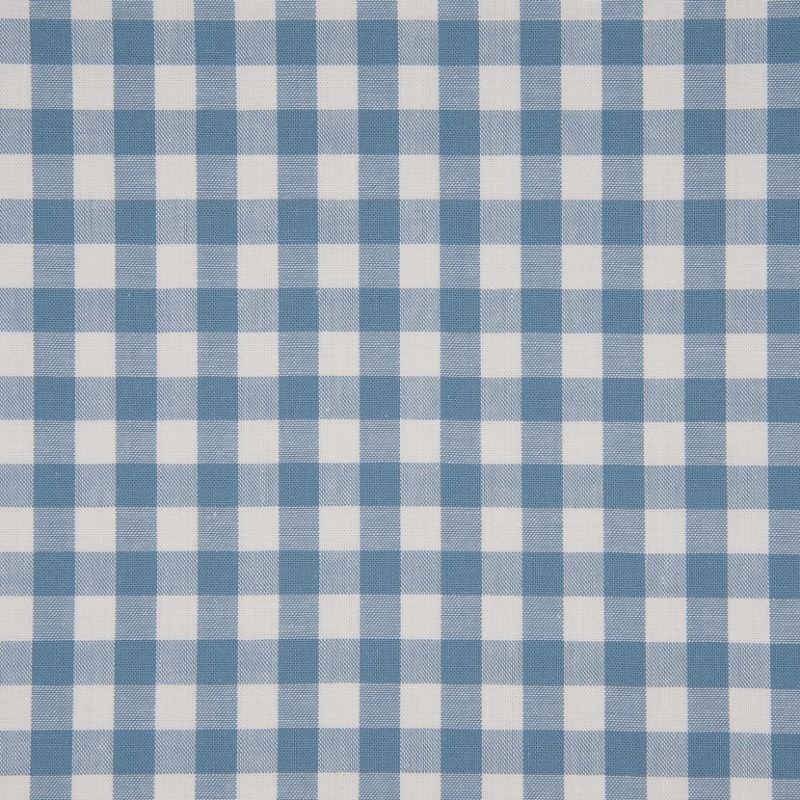 Coupon 3m Tissu Grand Vichy 10mm Bleu