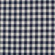 Coupon 3m Tissu Grand Vichy 10mm Navy 