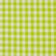 Coupon 3m Tissu Grand Vichy 10mm Anis