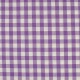 Coupon 3m Tissu Grand Vichy 10mm Violet