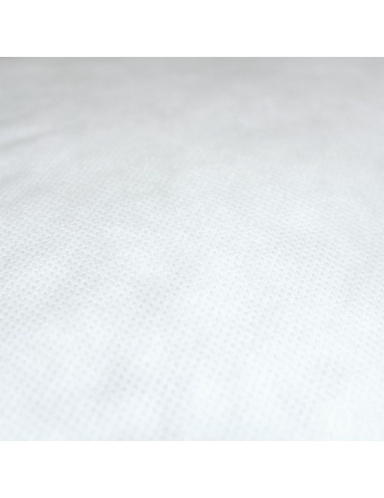 Coussin intissé polyester 35 x 55 cm blanc