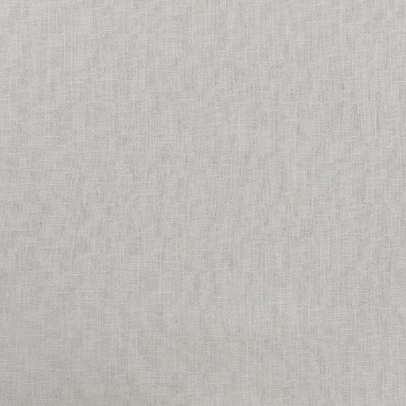Coupon 3m Tissu Lin Uni Fabrizio Blanc