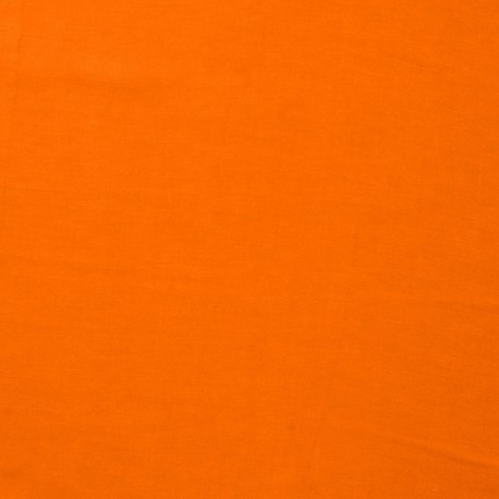 Coupon 3m Tissu Lin Emilio Orange