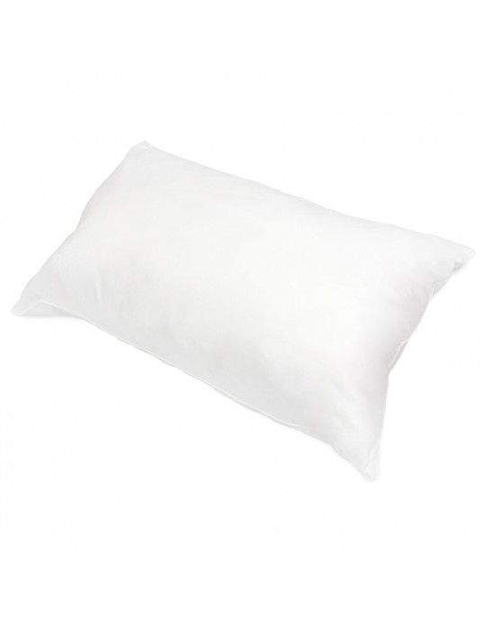 Oreiller coton confortable et protecteur 45 x 70 cm blanc